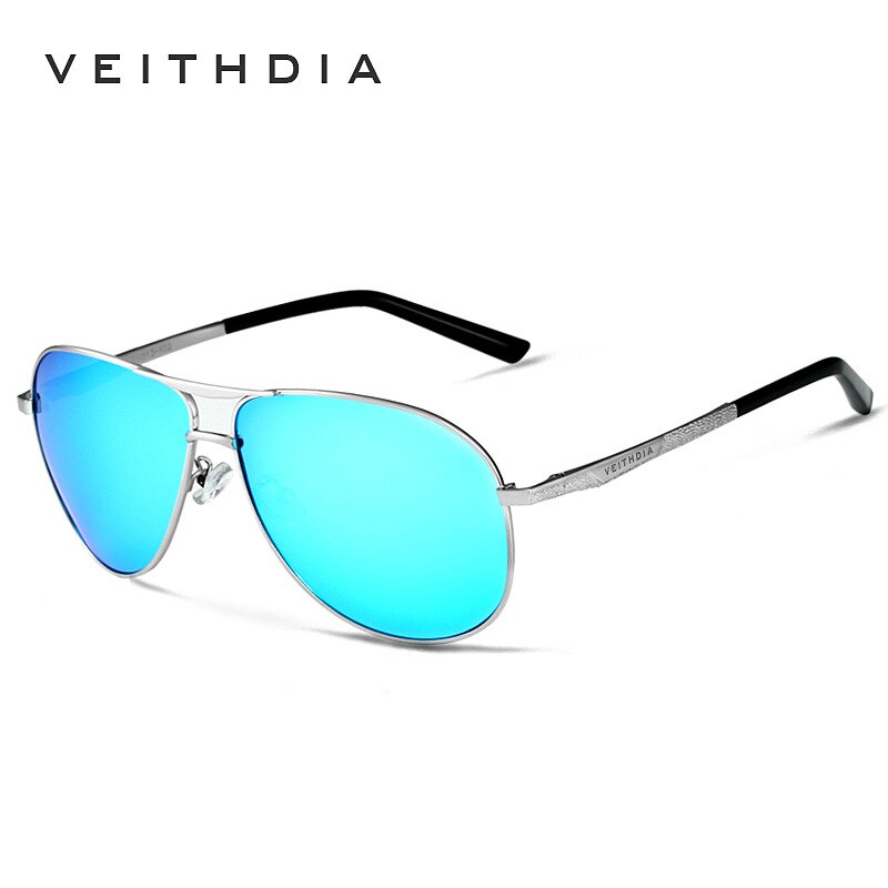 VEITHDIA Brand Sunglasses Classic Fashion Men Polarized Mirror UV400 Lens Eyewear Women Sports Sun Glasses For Male/Female 2556 - KiwisLove