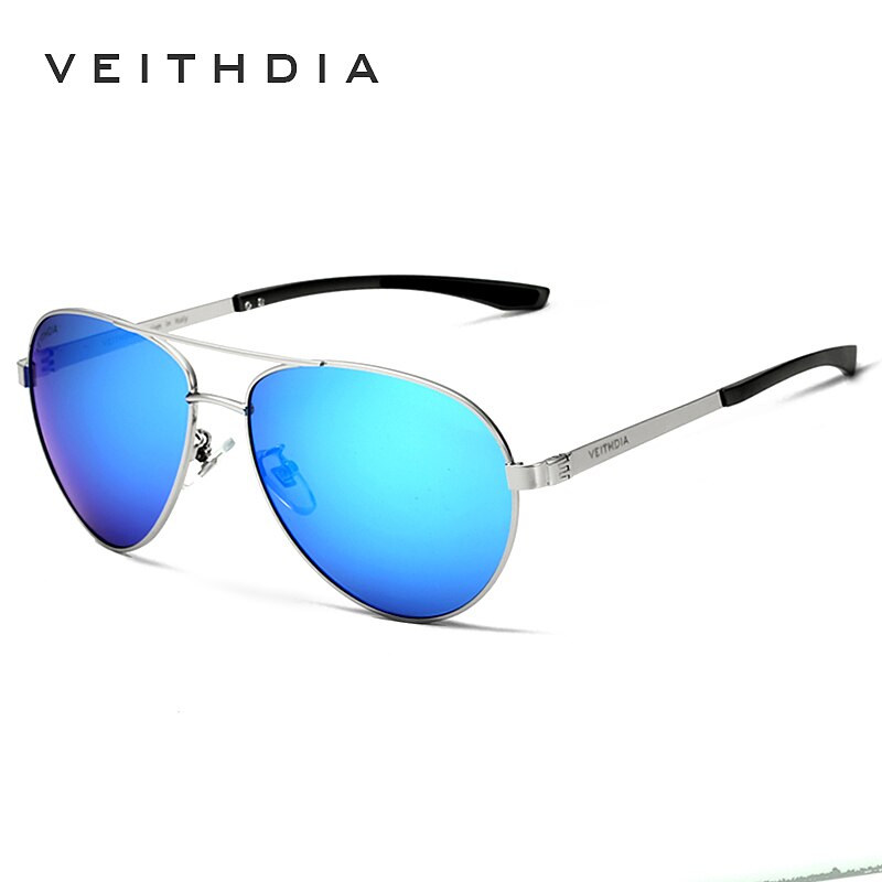 VEITHDIA Fashion Brand Designer Aluminum Magnesium Men's Sun Glasses Polarized Mirror lens Male Eyewear Sunglasses For Men 3801 - KiwisLove