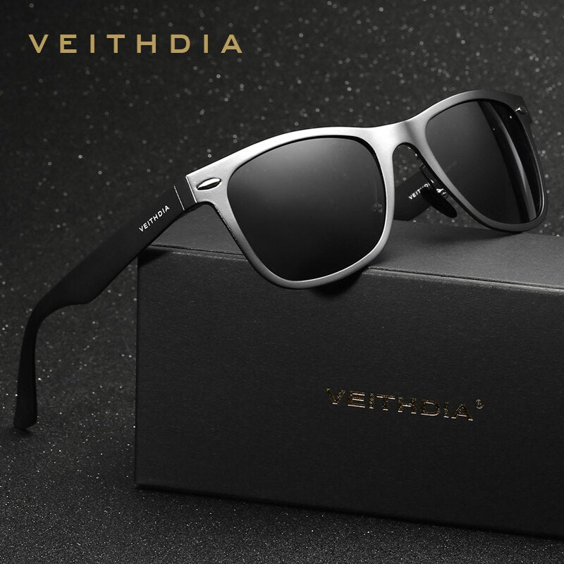 VEITHDIA Sunglasses Aluminum Magnesium Fashion Men's UV400 Mirror Sun Glasses Goggle Eyewear Female Male Accessories For Women - KiwisLove