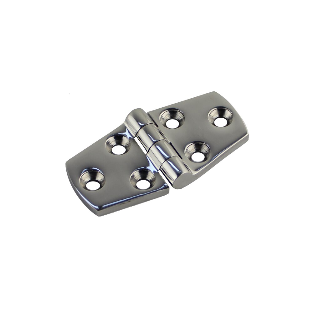10PCS High Quality Stainless Steel 316 Boat Strap Hinge 6 Holes Deck Door Hatch Locker Strap Hinge FOR Marine Hardware 38*76mm - KiwisLove