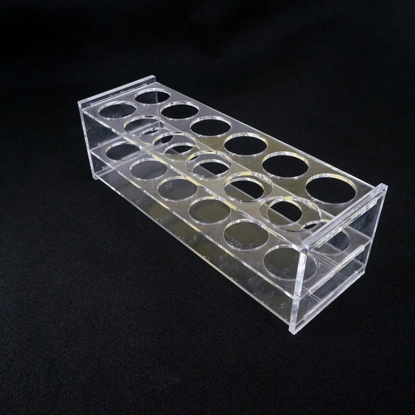 29mm Diam 12 Holes Methyl Methacrylate Rack Stand For 50ml Centrifuge Tubes - KiwisLove