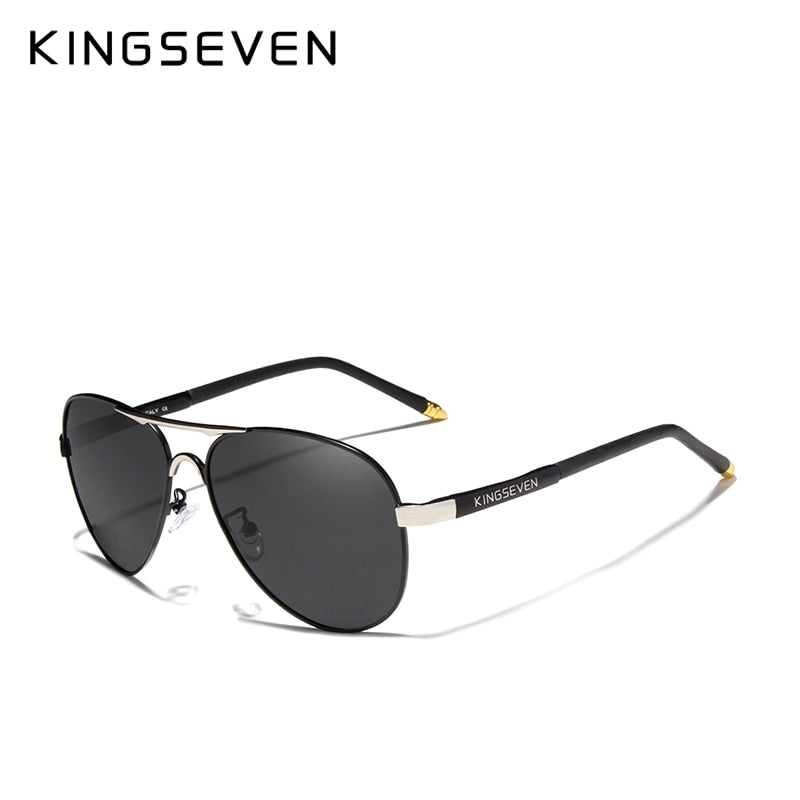 KINGSEVEN Brand 2020 Men's Glasses Driving Polarized Sunglasses Men And Women Aluminum Fashion Eyewear Gafas De Sol Shades - KiwisLove