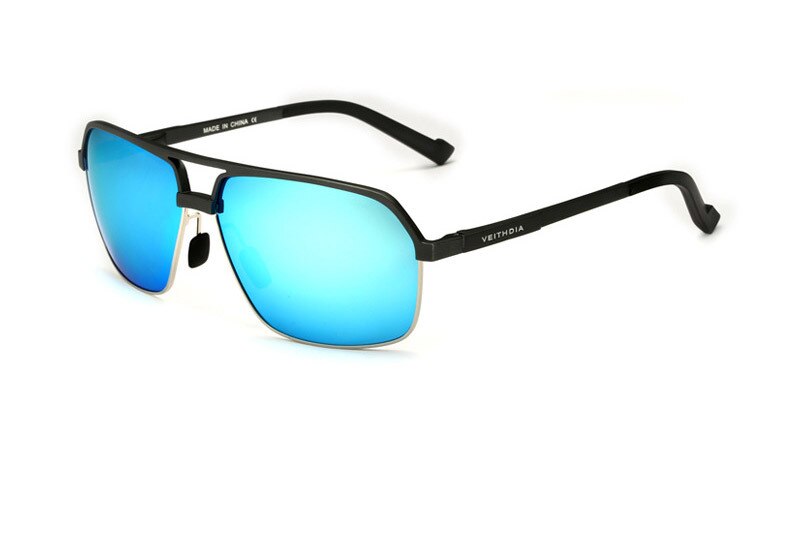 VEITHDIA Men Sun Glasses Aluminum Polarized UV400 Lens Driving Sunglasses Male Sports Vintage Eyewear Accessories Google 6521 - KiwisLove