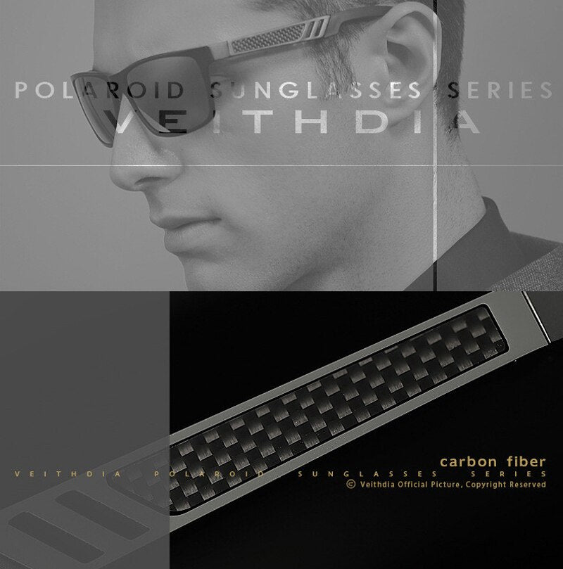 VEITHDIA Men Sunglasses Aluminum Polarized Mirror Sun Glasses Driving Sports Goggle Eyewear Accessories For Male Female 6560 - KiwisLove