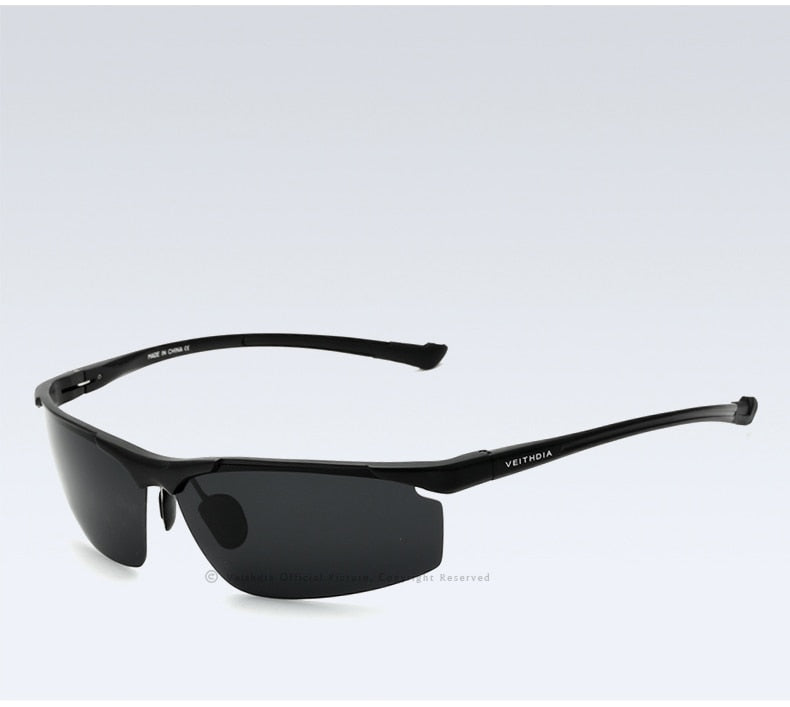 VEITHDIA Aluminum Men's Sunglasses Polarized UV400 Driving Sun Glasses Eyewear Accessories For Men Blue Coating Mirror 6587 - KiwisLove