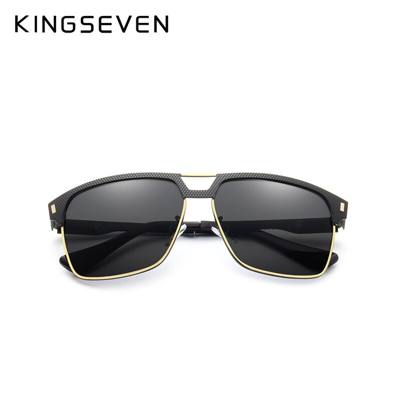 KINGSEVEN Brand Men's Fashion Polarized Sunglasses For Driving Plastic UV Protection Eyewear Designer Travel Sun Glasses - KiwisLove