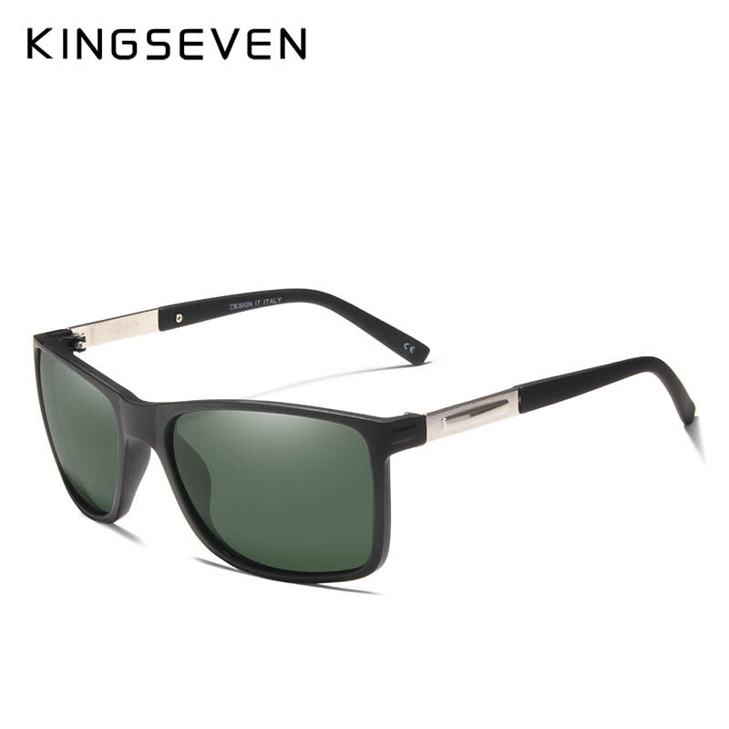 KINGSEVEN Brand Fashion Polarized Sunglasses Men For Driving Eyewear UV Protection Designer Sun Glasses Square Oculos - KiwisLove