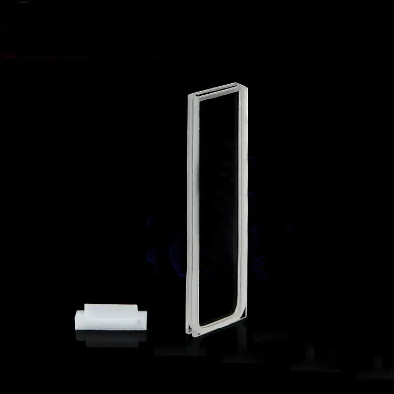 1mm Path Length JGS1 Quartz Cuvette Cell With PTFE Lid For Uv Spectrophotometers - KiwisLove