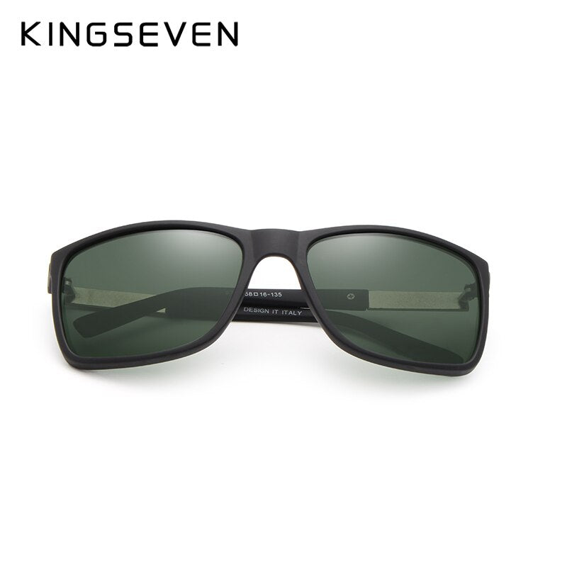 KINGSEVEN Brand Fashion Polarized Sunglasses Men For Driving Eyewear UV Protection Designer Sun Glasses Square Oculos - KiwisLove