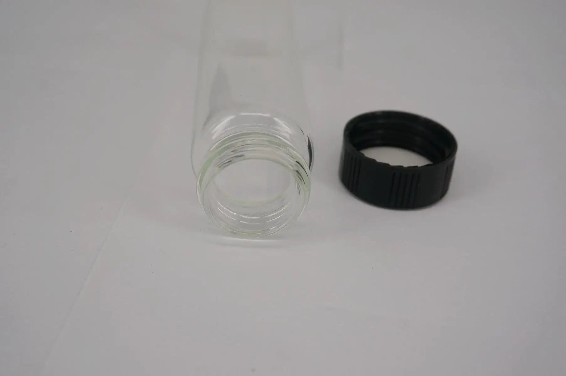 10pcs 10ml Clear Glass  22*52 Seal Bottle Reagent Bottle Sample Vials Plastic Lid Screw Cap Screw On Cover - KiwisLove