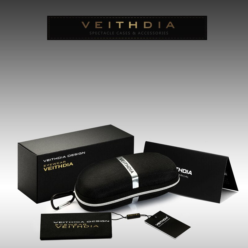 VEITHDIA Brand Designer Fashion Men's Sunglasses Polarized Mirror Lens Eyewear Accessories Women Sun Glasses UV400 For Male 3802 - KiwisLove