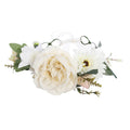 Women Bezel Flower Crown Bridal Floral Headband Wreath New Lady Girls Wedding Hair Accessories Bridesmaid Tiara - KiwisLove