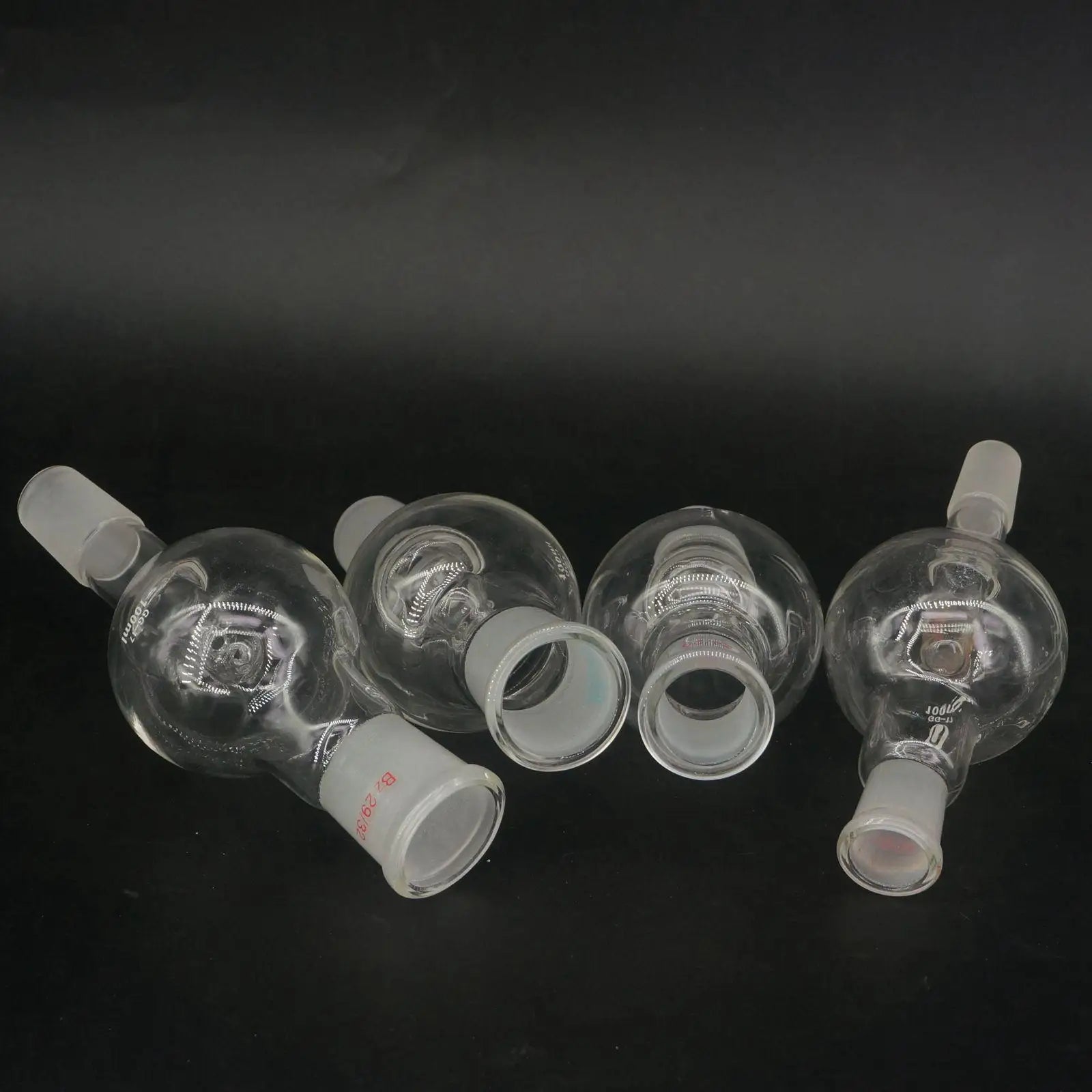 100ml Bump Trap 14/23 19/26 24/29 29/32 Female to Male Joint GG17 Glass Rotary Evaporator Labware - KiwisLove