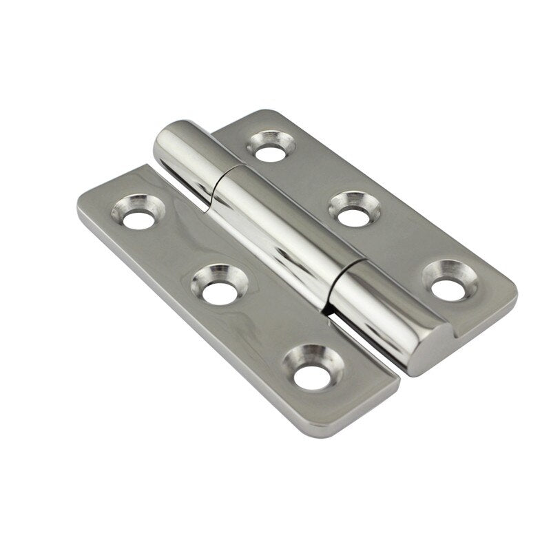 Marine Grade Stainless steel boat door hinge For Home Door Cabinet Drawer Boxes Hinges with 6 Holes 120*90*6.5mm - KiwisLove