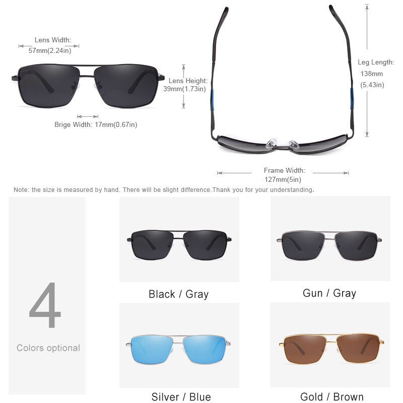 3PCS Combined Sale KINGSEVEN Brand Design Sunglasses Men Polarized Mirror Lens 100% UV Protection Oculos De Sol - KiwisLove