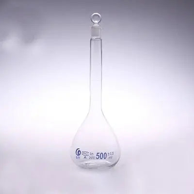100ml Graduated Labrotary Glass Liquid Volumetric Flask with Glass Stopper - KiwisLove