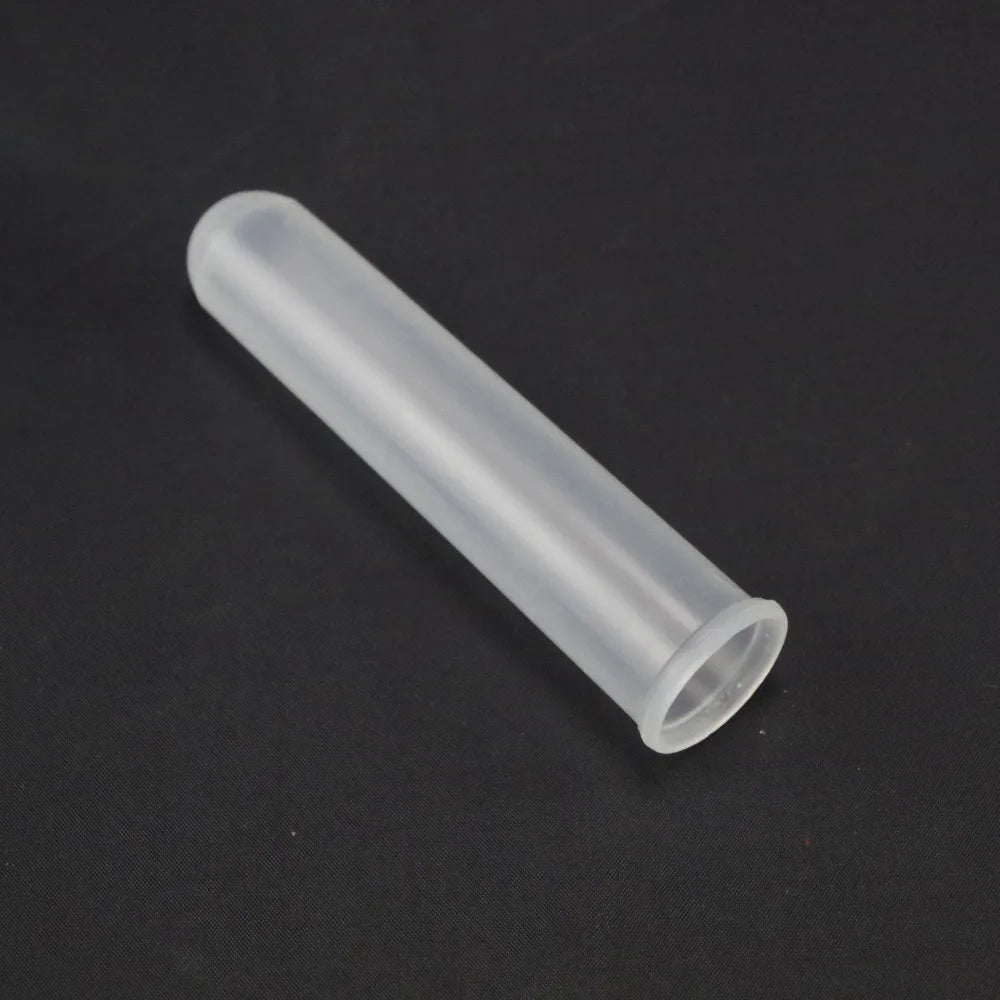 10pcs 20ml Plastic Test Tubes Centrifuge Tubes Round Bottom With Cap EP Tube PCR Tube Sample Specimen Laboratory - KiwisLove
