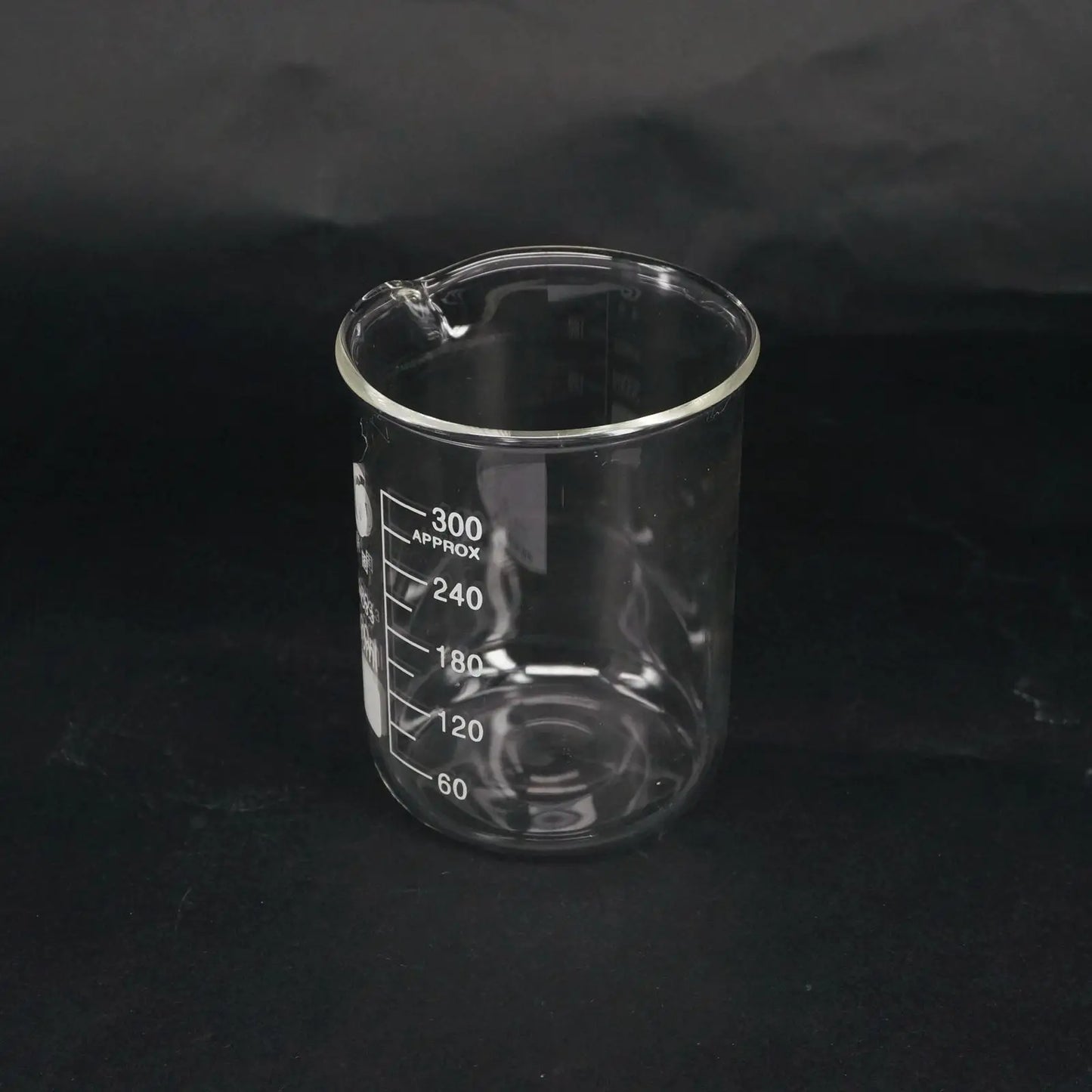 300ml Low Form Beaker Chemistry Laboratory Borosilicate Glass Transparent Beaker Thickened with spout - KiwisLove