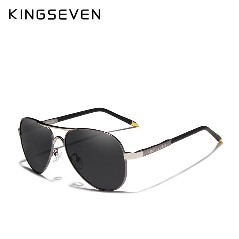KINGSEVEN Brand 2020 Men's Glasses Driving Polarized Sunglasses Men And Women Aluminum Fashion Eyewear Gafas De Sol Shades - KiwisLove