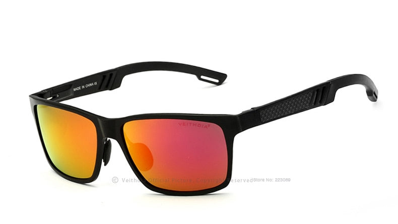 VEITHDIA Men Sunglasses Aluminum Polarized Mirror Sun Glasses Driving Sports Goggle Eyewear Accessories For Male Female 6560 - KiwisLove