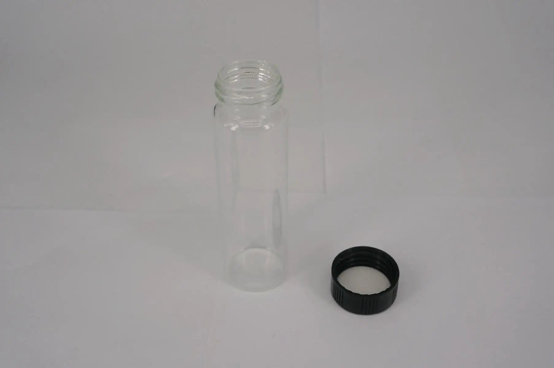 10pcs 10ml Clear Glass  22*52 Seal Bottle Reagent Bottle Sample Vials Plastic Lid Screw Cap Screw On Cover - KiwisLove