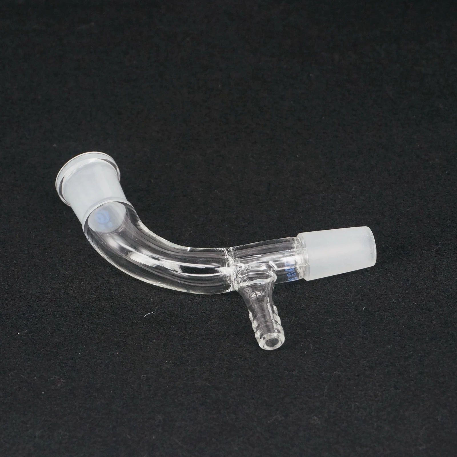 19/26 Joint 105 Deg Bend Laboratory Glass Vacuum Receiver Take Off Adapter Distillation head Adapter - KiwisLove