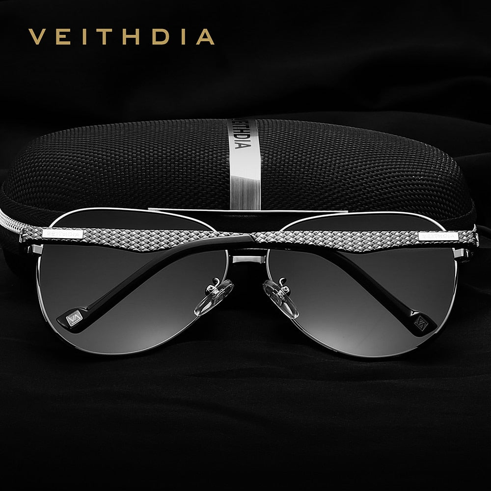 VEITHDIA Sunglasses Fashion Unisex Aluminum Men Sun Glasses Polarized UV400 Mirror Male Sports Eyewear For Women Female 3850 - KiwisLove