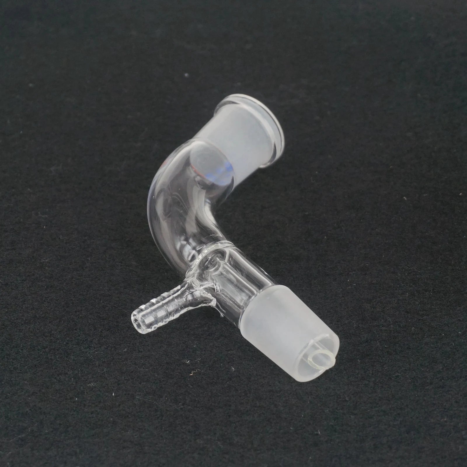 24/29 Joint 105 Deg Bend Laboratory Glass Vacuum Receiver Take Off Adapter Distillation head Adapter - KiwisLove
