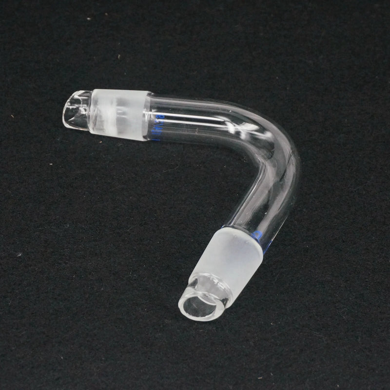 24/29 Joint Laboratory Glass Distillation adapter Distilling Head 75 Degree Bend - KiwisLove