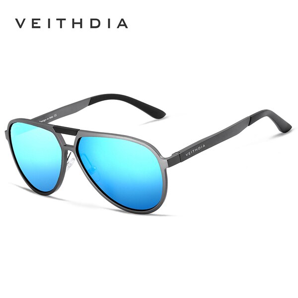 VEITHDIA Sunglasses Men Brand Aluminum Magnesium Polarized UV400 Lens Eyewear Accessories Male Female Sun Glasses For Women 6850 - KiwisLove