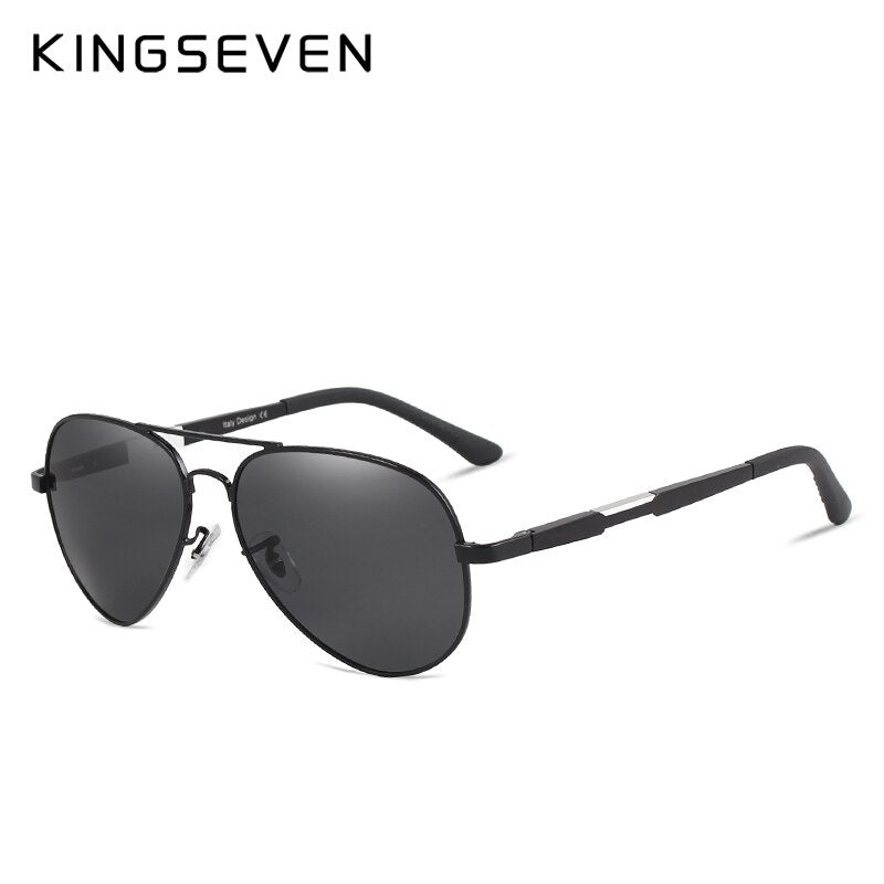 KINGSEVEN Men HD Polarized Sunglasses Aluminum Magnesium Driving Sun Glasses Men's Classic Brand Sunglasses Accessories - KiwisLove