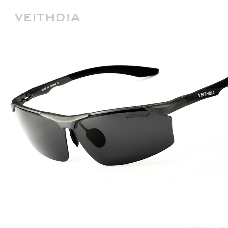 VEITHDIA Sunglasses Men Aluminum Fashion Brand Polarized UV400 Lens  Outdoor Driving Sun Glasses Mirror Eyewear For Male  6576 - KiwisLove