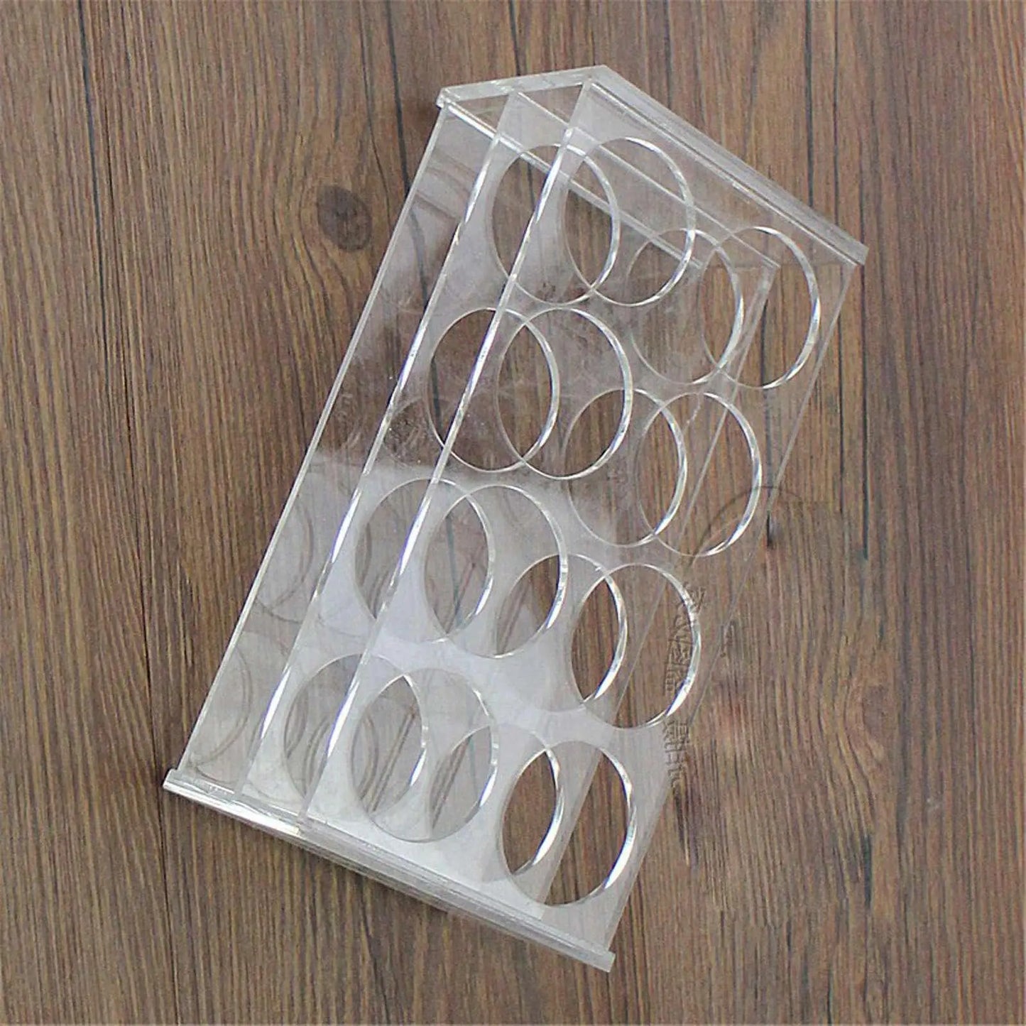 29mm Diam 8 Holes Methyl Methacrylate Rack Stand For 50ml Centrifuge Tubes - KiwisLove