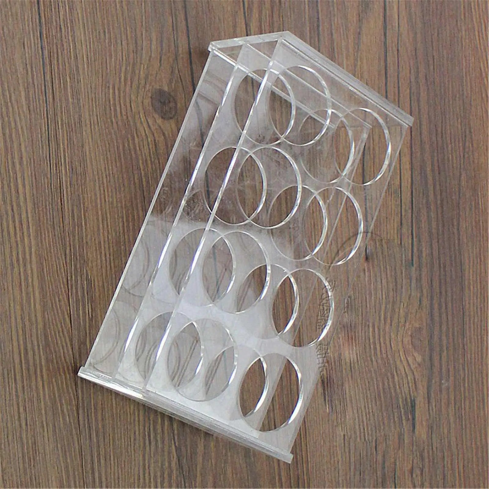 29mm Diam 8 Holes Methyl Methacrylate Rack Stand For 50ml Centrifuge Tubes - KiwisLove