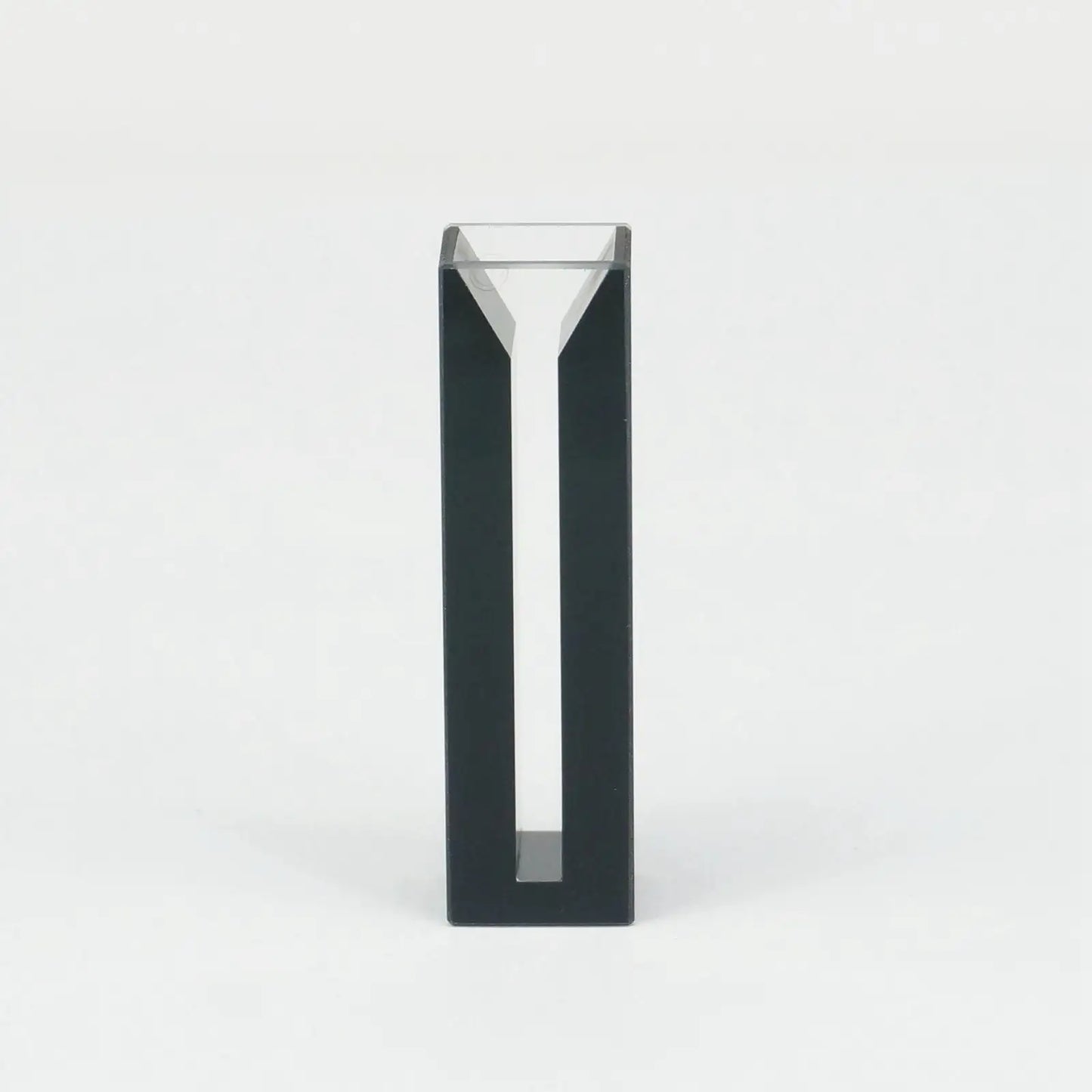 1050ul 10mm Path Length Micro JGS1 Quartz Cuvette Cell With Black Walls And Lid - KiwisLove