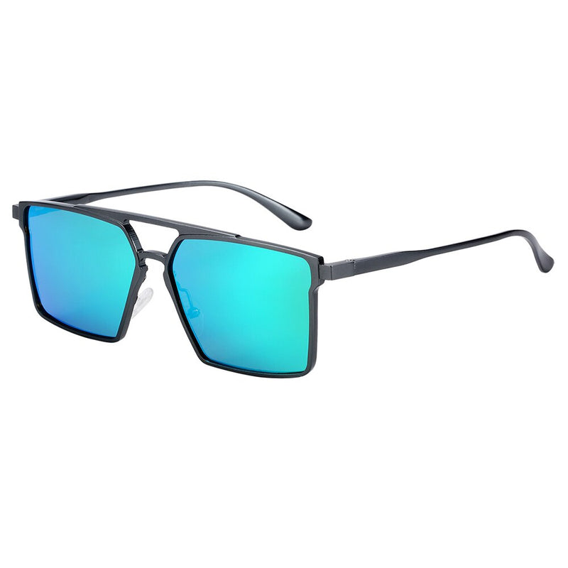 BARCUR Original Aluminium Square Sunglasses Men Polarized Sun Glasses For Women Eyewear - KiwisLove