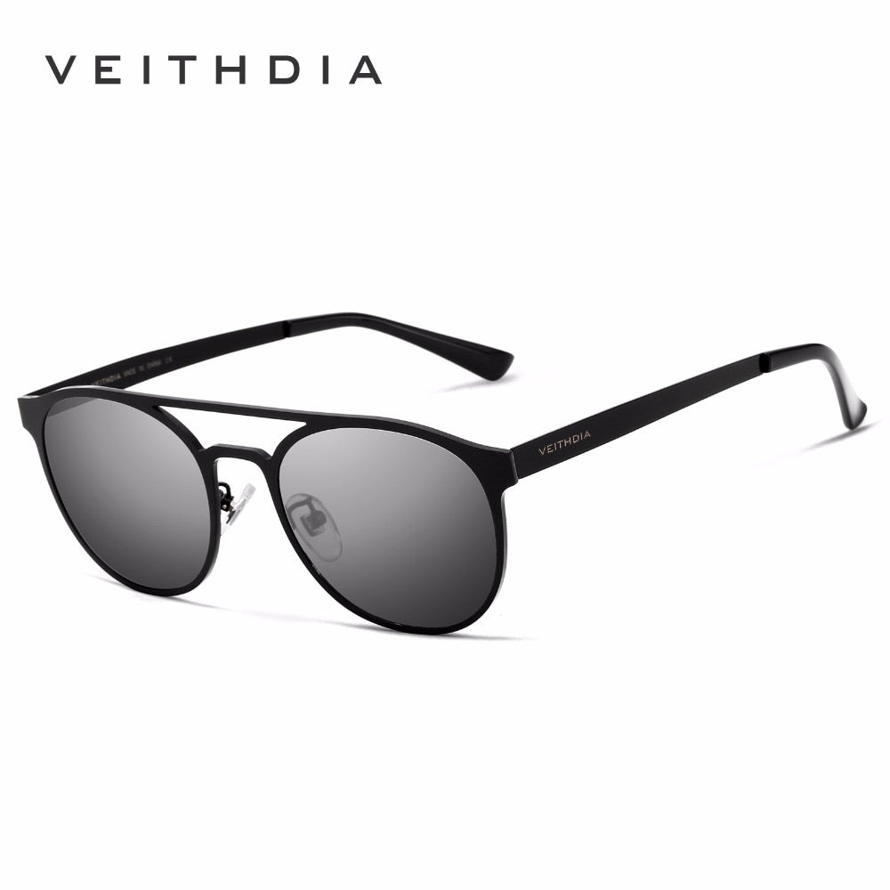 VEITHDIA Sunglasses Unisex Fashion Polarized UV400 Men's Vintage Sun Glasses Male Eyewear Accessories For Women/Female 3900 - KiwisLove