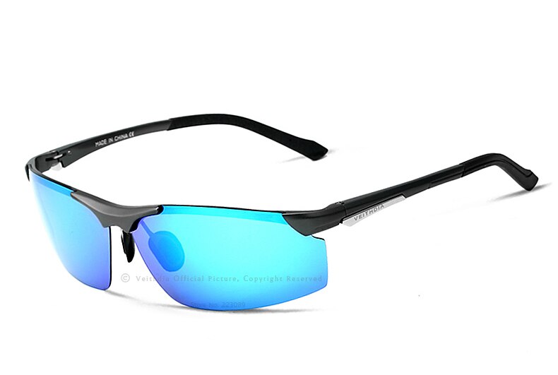 VEITHDIA Men's Sunglasses Aluminum Magnesium Outdoor Cycling Polarized UV400 Coating Mirror Sun Glasses Eyewear For Male  6511 - KiwisLove