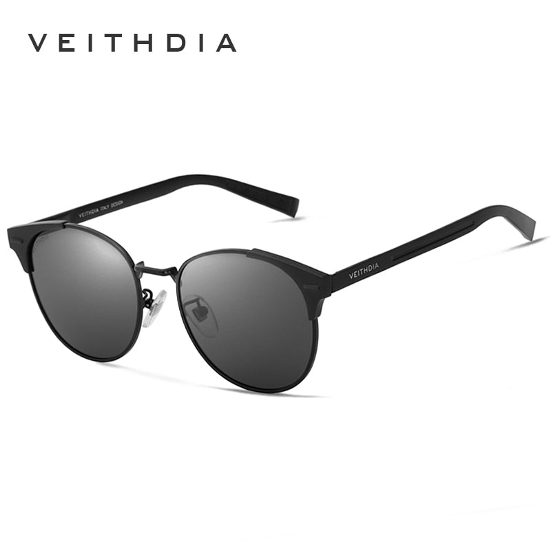 VEITHDIA Unisex Retro Aluminum Brand Sunglasses Polarized Lens Vintage Eyewear Accessories Sun Glasses Oculos For Men Women 6109 - KiwisLove