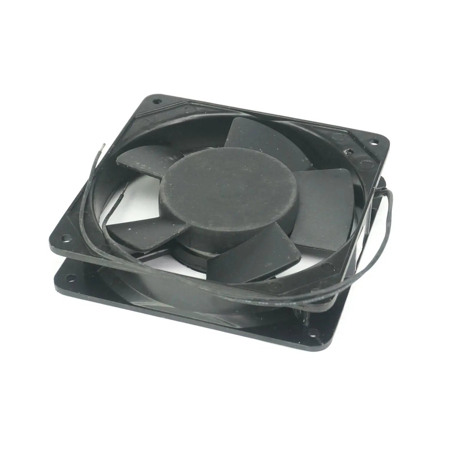 220V AC 120x120x25mm Axial Radiator Fan 61CFM 2100RPM Ball Bearing High Speed - KiwisLove