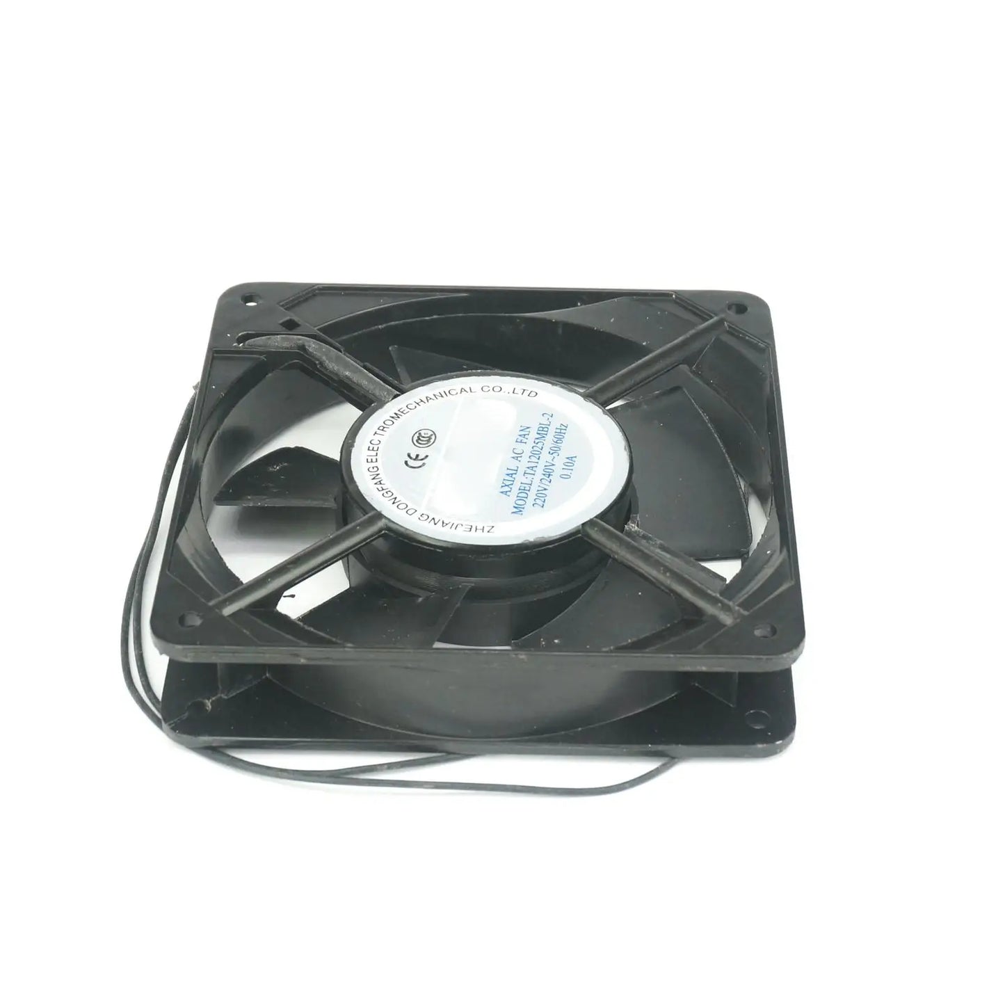 220V AC 120x120x25mm Axial Radiator Fan 61CFM 2100RPM Ball Bearing High Speed - KiwisLove