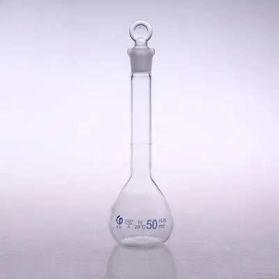 100ml Graduated Labrotary Glass Liquid Volumetric Flask with Glass Stopper - KiwisLove