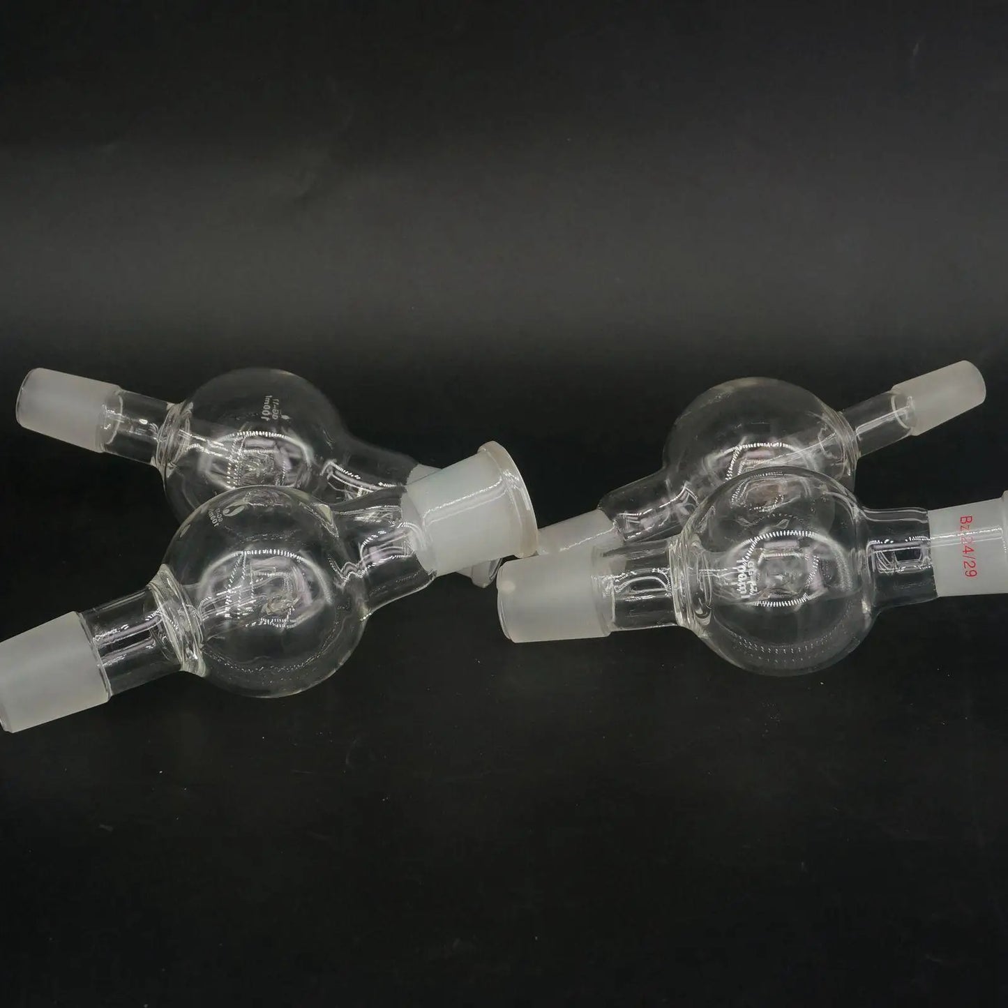 150ml Bump Trap 14/23 19/26 24/29 29/32 Female to Male Joint GG17 Glass Rotary Evaporator Labware - KiwisLove