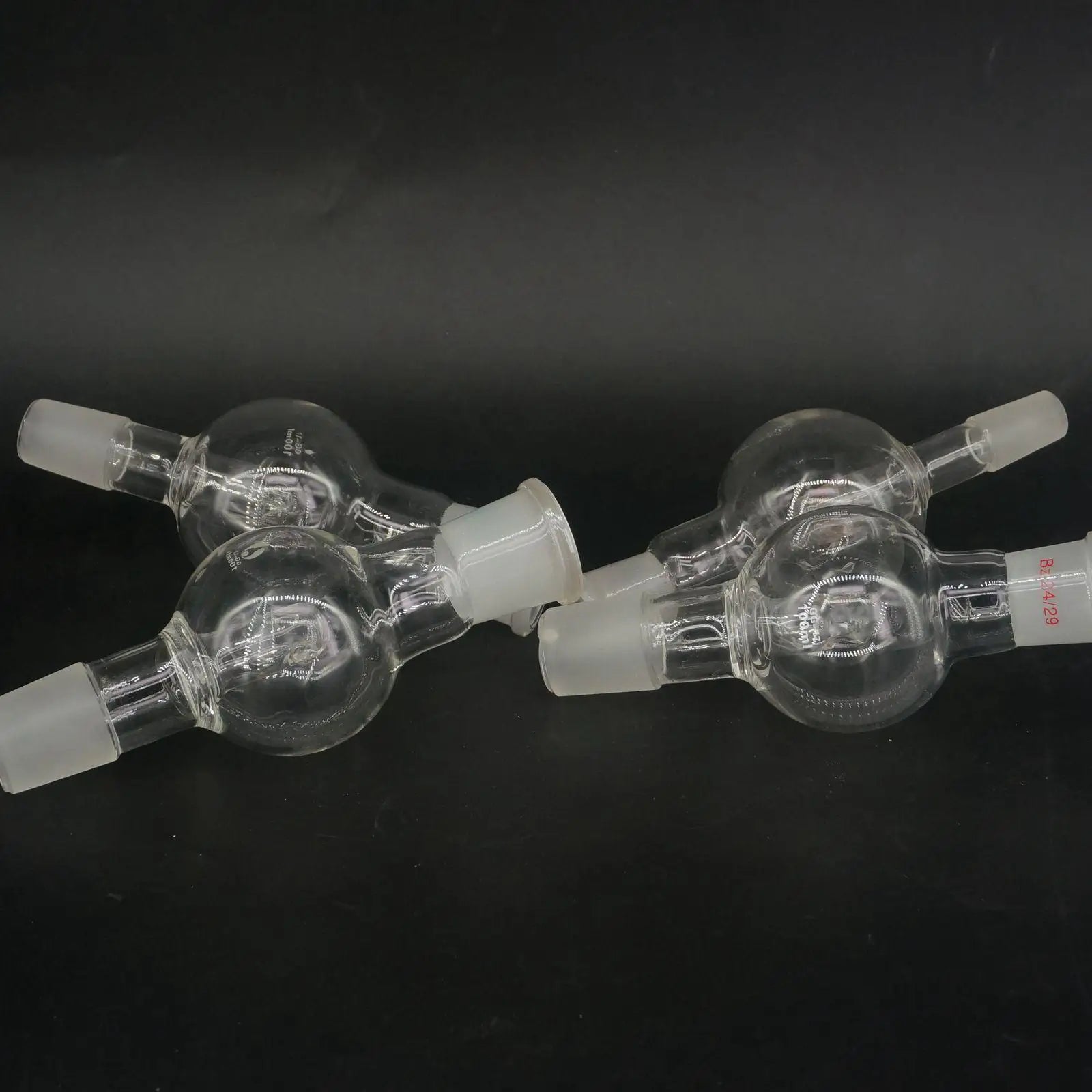 250ml Bump Trap 14/23 19/26 24/29 29/32 Female to Male Joint GG17 Glass Rotary Evaporator Labware - KiwisLove
