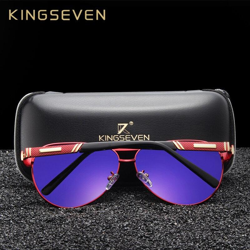 KINGSEVEN 2018 New Fashion Vintage Sunglasses Women Brand Designer Square Sun Glasses Women Glasses - KiwisLove