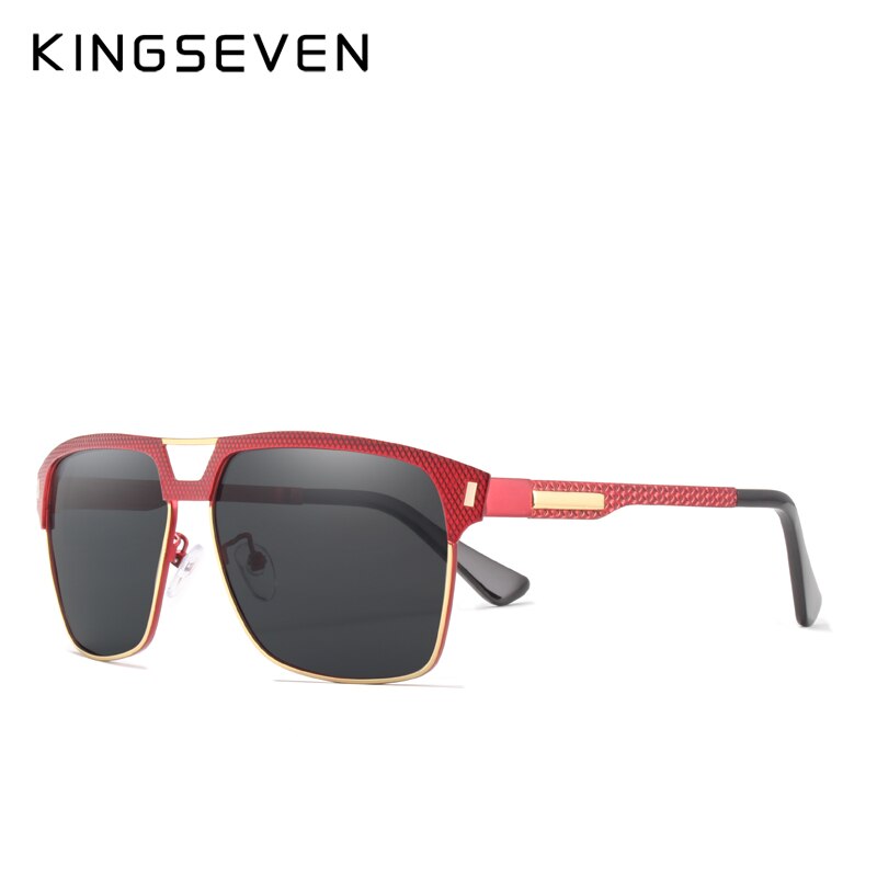 KINGSEVEN Brand Men's Fashion Polarized Sunglasses For Driving Plastic UV Protection Eyewear Designer Travel Sun Glasses - KiwisLove