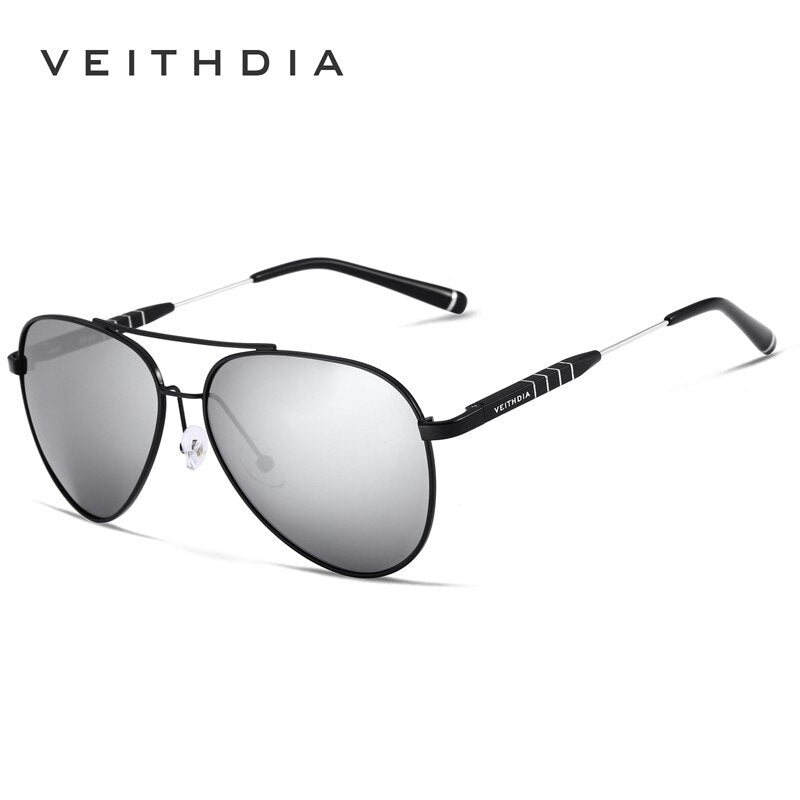 VEITHDIA Sunglasses Fashion Brand Unisex Designer Aluminum Men Sun Glasses Polarized Mirror Lens Male Eyewear For Female 6698 - KiwisLove