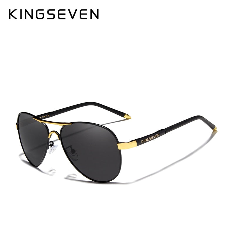 KINGSEVEN Brand 2020 Men's Glasses Driving Polarized Sunglasses Men And Women Aluminum Fashion Eyewear Gafas De Sol Shades - KiwisLove