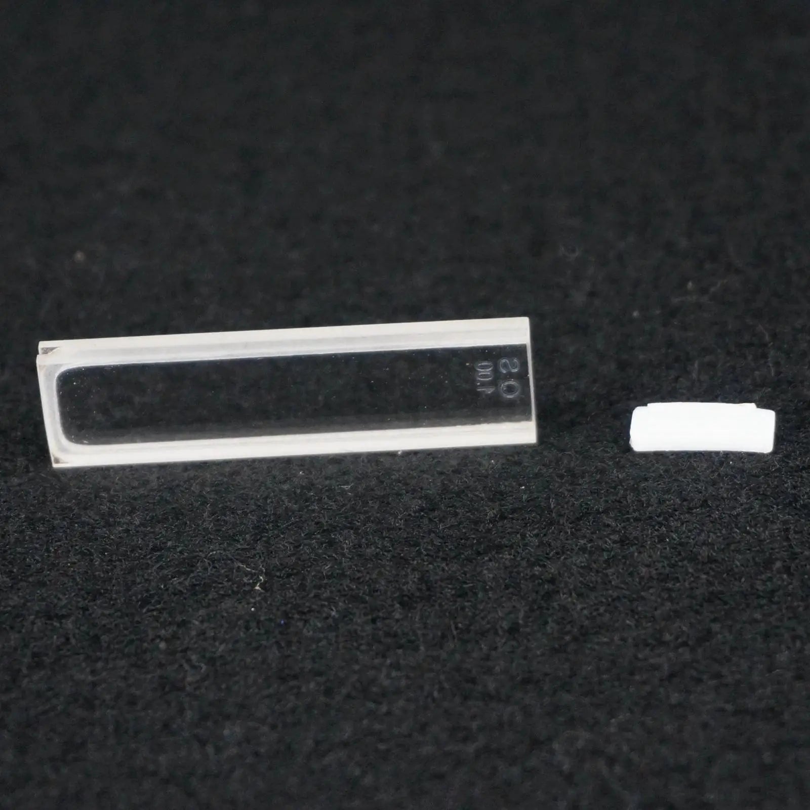 1mm Path Length JGS1 Quartz Cuvette Cell With PTFE Lid For Uv Spectrophotometers - KiwisLove