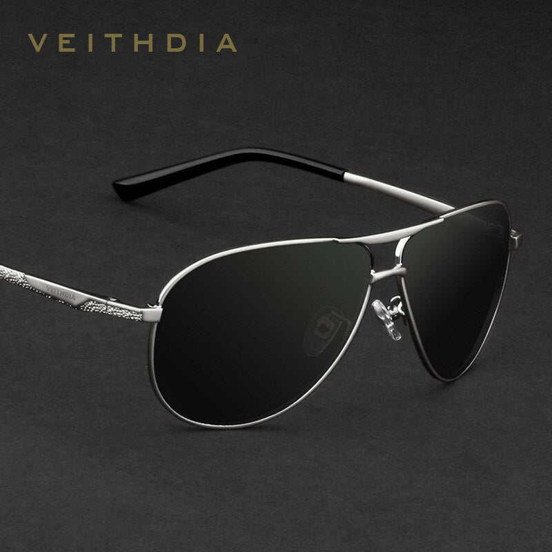 VEITHDIA Brand Sunglasses Classic Fashion Men Polarized Mirror UV400 Lens Eyewear Women Sports Sun Glasses For Male/Female 2556 - KiwisLove